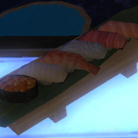 Sushi Platter $15,000 Gil